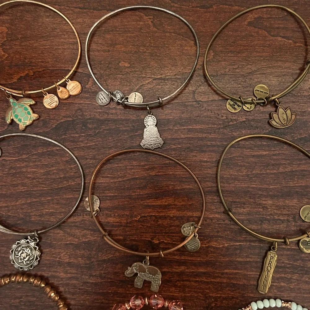 15 Alex and Ani Bracelets - Picture 2 of 3